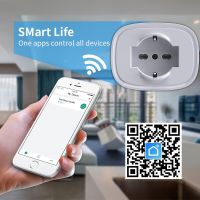 WiFi Smart Plug Socket Italy 16A Power Tuya Monitor Timing Function Smart Life APP Control Outlet Works With Alexa Google Home Ratchets Sockets