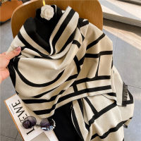 2021 Designer Winter Cashmere Scarf Women Hijab Thick Blanket Shawls And Wraps Ladies Long Pashmina Neckerchief Bufanda Echarpe