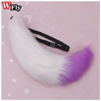 Harajuku Sexy Woman Lovely Lolita Wolf Fox Tail Ornaments Big Plush Tail Anime Cosplay Props Accessories