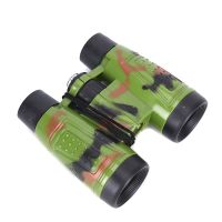 Children Binoculars Educational Telescopes Shape Colors Camouflage Green Toy Bright Vivid Casual Kids Gifts Compass