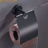 Hotaan Stainless Steel Kitchen Bathroom Towel Dispenser Toilet Black Paper Holder Bathroom Accessories 10992-H Toilet Roll Holders