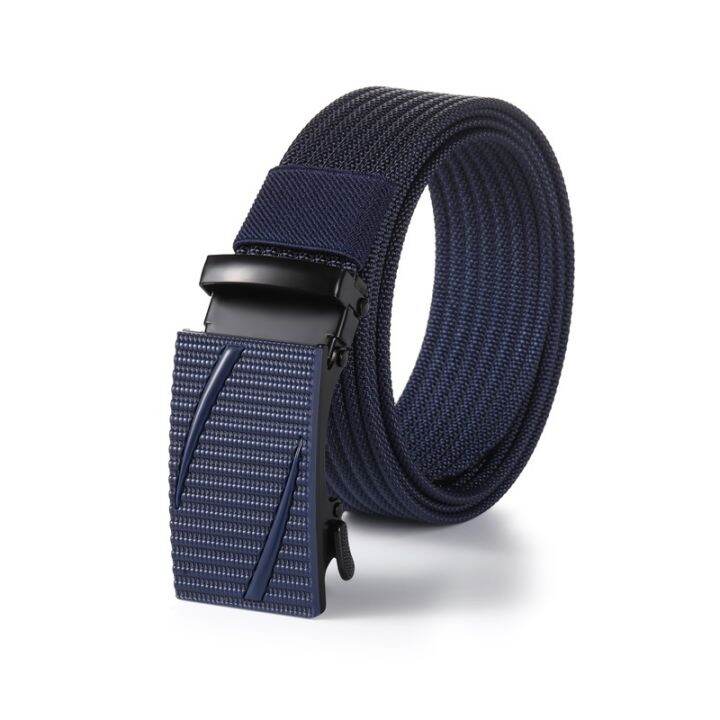 nylon-automatic-buckle-men-belt-outdoor-tooling-jeans-solid-color-canvas-waistband-high-quality-tactical-belt-for-men-wholesale