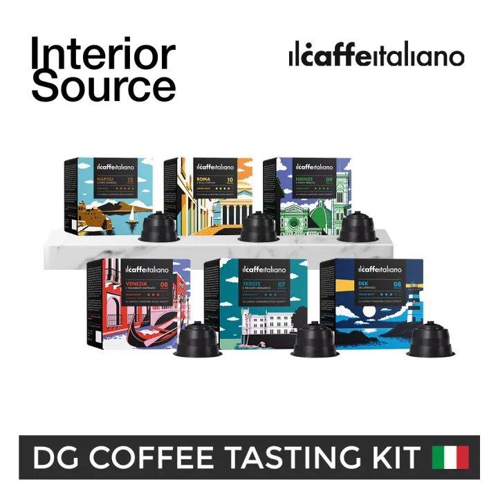 Ilcaffe Italiano Dolce Gusto Compatible Coffee Capsules Tasting Kit A