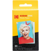 Giấy In Ảnh Kodak ZINK 2 X 3Inch Mặt Sau Dính 20 Tờ Cho Kodak Smile Kodak