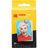 กระดาษภาพถ่าย Kodak ZINK 2x3 นิ้ว ด้านหลังเหนียว 20 แผ่น สำหรับ Kodak Smile Kodak Step PRINTOMATIC