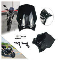 สำหรับ2018 2019 2020 Honda CB1000R CB650RกระจกDeflectorลมCB 1000R 650RการไหลของอากาศShieldกระจกFlyscreenคุณภาพสูงควันไฟ