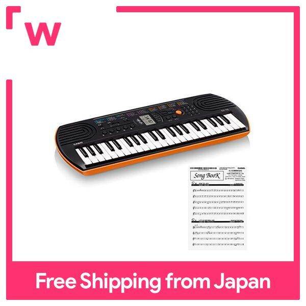 CASIO 44 Mini Keyboard Electronic Keyboard SA76 Black & Orange Lazada PH