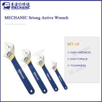 MECHANIC Anti rust Carbon Steel Adjustable Wrench Universal Spanner Repair Hand Tool for Household Auto Repairing Hardware Tools