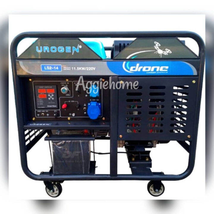 urogen-เครื่องปั่นไฟ-ดีเซล-รุ่น-ls2-14-220v-11500วัตต์-เครื่องยนต์-4จังหวะ-2-สูบ-กุญแจสตาร์จ-ปั่นไฟ-จัดส่ง-kerry