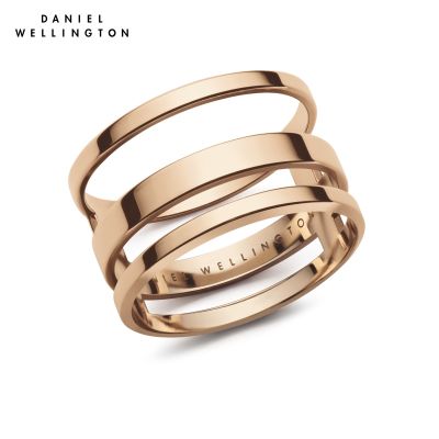 Daniel Wellington Elan Triad Ring Rose gold - Ring for women and men - Jewelry Collection แหวนTH