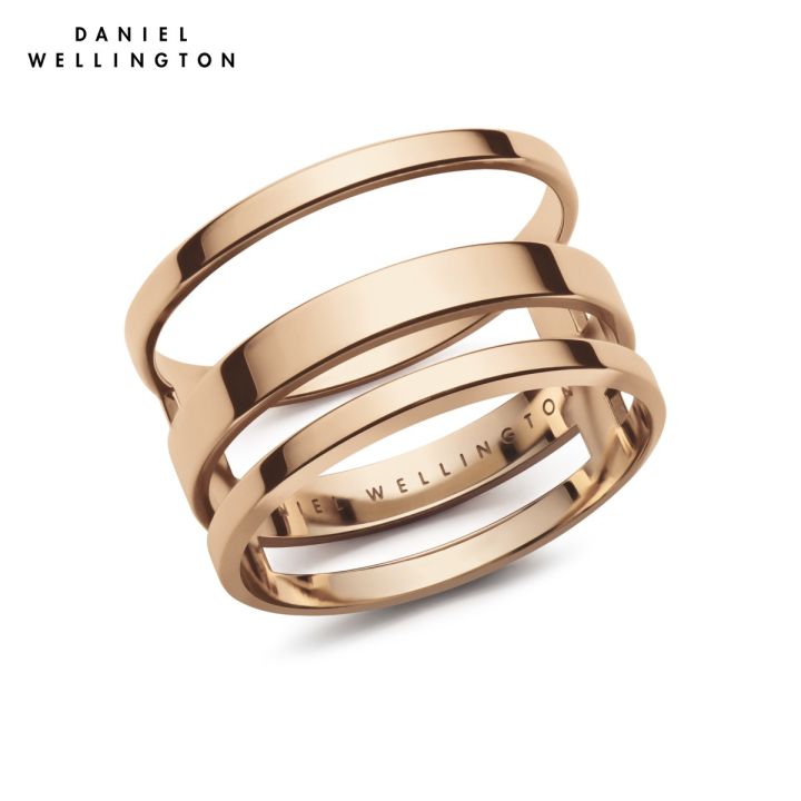 daniel-wellington-elan-triad-ring-rose-gold-ring-for-women-and-men-jewelry-collection-แหวนth