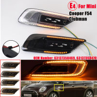 ใหม่สำหรับ Mini Cooper F54 Clubman 2015 2016 2017 2018-2020แบบไดนามิก LED ด้านข้าง Fender Marker กระพริบลำดับไฟเลี้ยว