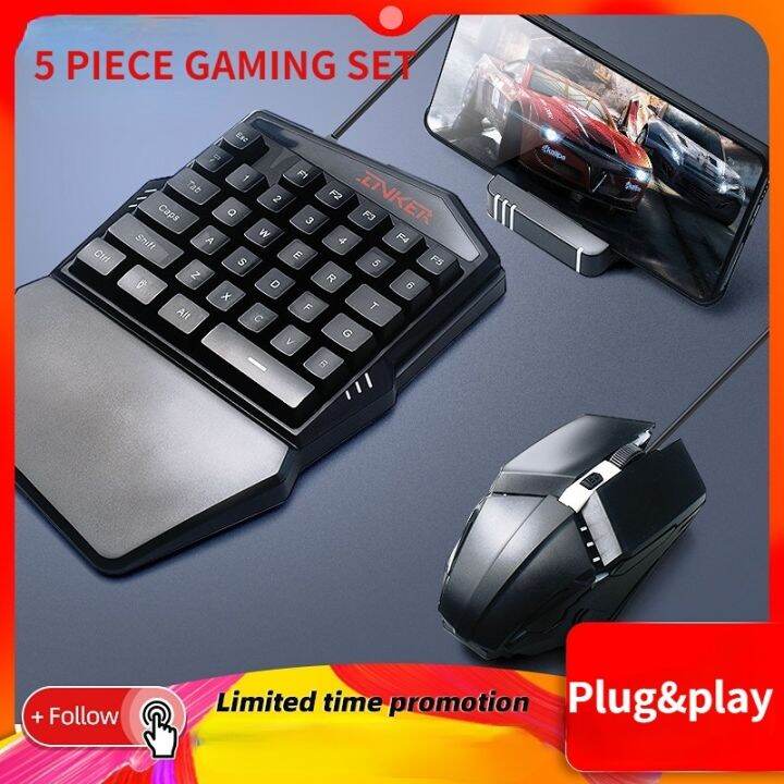 New Arrival【5 Piece Gaming Set】100 Original PUBG Call of Duty Mobile