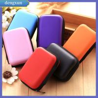 DENGXUN เคสกล่องเก็บของพกพากระเป๋าใส่หูฟังอุปกรณ์เสริมสำหรับการเดินทางสายหูฟัง