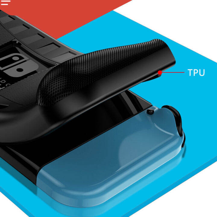 ซิลิโคน-tpu-กรณีสำหรับ-nintendo-สวิทช์-shock-ป้องกัน-shell-ergonomic-ที่จับสำหรับ-nintend-switch-ns-อุปกรณ์เสริม