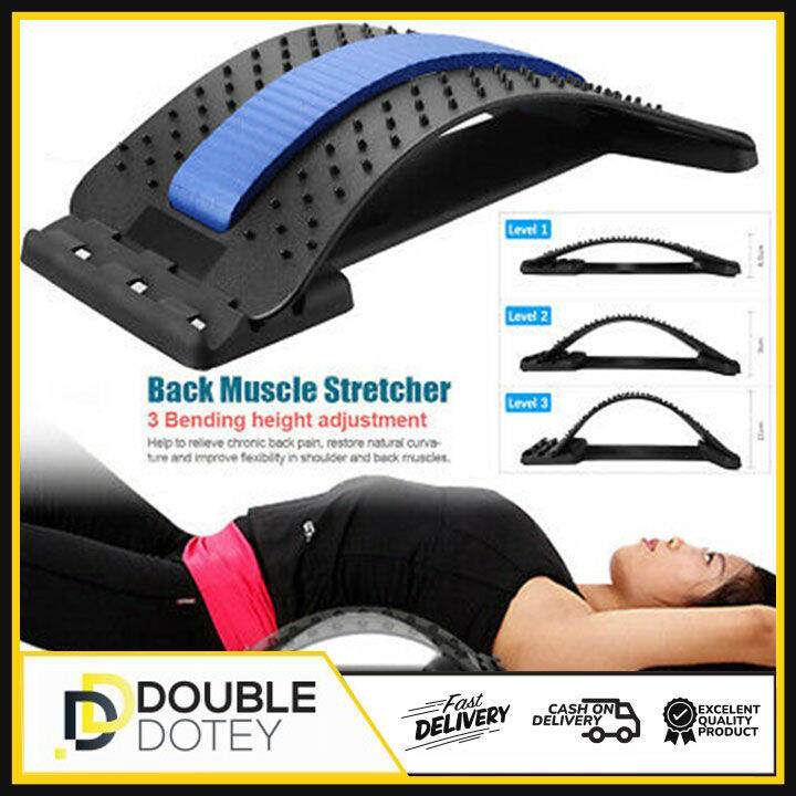 Back Traction Massager Muscle Stretcher Spine Correction Apparatus