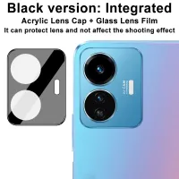 【Ready Stock】Global imak High Definition Integrated Glass Lens Film Black Version for vivo Y77 5G/vivo X80 Pro 5G/vivo X80 5G/vivo T1 Pro 5G/vivo S15e 5G/vivo S15 5G / S15 Pro 5G/vivo V23 5G / V23 Pro 5G