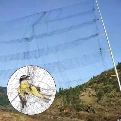 Black Nylon Anti Bird Net Mesh Prevent Hunting Catching Garden Tools Vegetable Farm Orchard Vineyard Protect Netting
