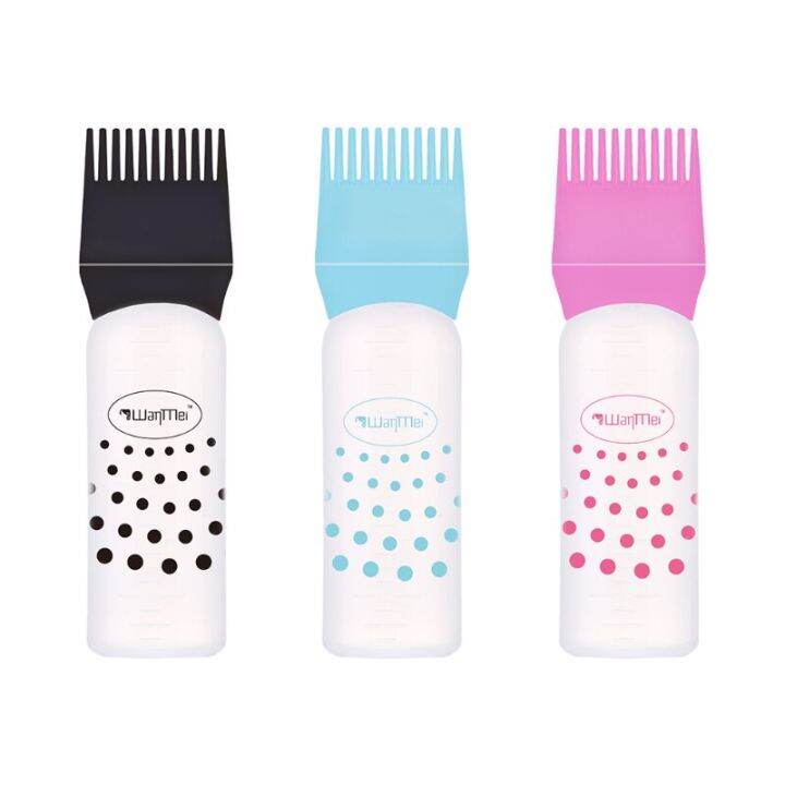 hot-1pcs-120ml-hair-dye-applicator-bottles-plastic-dyeing-shampoo-bottle-oil-comb-brush-styling-tool-hair-coloring-hair-tools