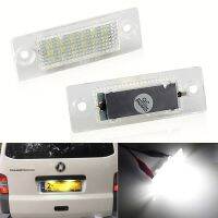 【CW】2Pc LED Number License Plate Light Canbus For VW Golf MK5 Jetta Touran Passat B5.5 B6 Caddy Transporter Skoda Superb MK1 3U B5