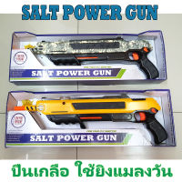 ปืนเกลือ (Salt Shooter) Salt Power Gun กำจัดแมลงวัน ใช้เกลือเป็นกระสุน ใช้ไล่ แมลงสาบ และจิ้งจกได้  [Cool Moon] (ส่งไว มีสินค้าพร้อมส่ง)