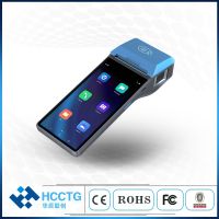 4G Android Handheld Mini POS PDA Terminal With Bluetooth Thermal Receipt Bill label Printer 58mm WIfi Mobile POS Devices Z300