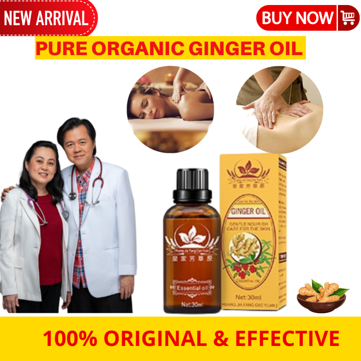 Ginger Oil Gentle Nourish Care for the Skin Essential Oil For Relaxing