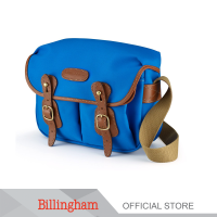 กระเป๋า Billingham รุ่น Hadley Small-Imperial Blue Canvas / Tan Leather