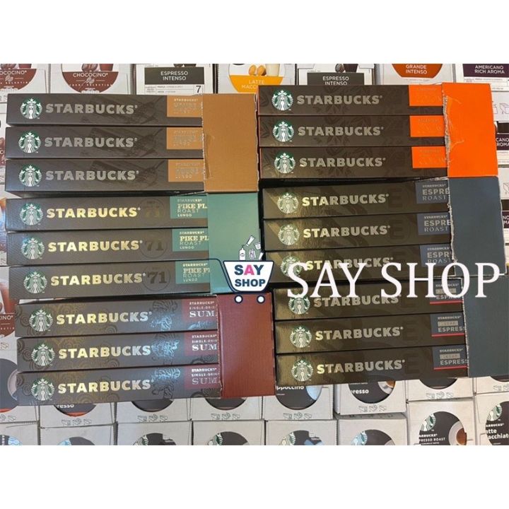 กาแฟแคปซูล-nescafe-dolce-gusto-ถูกกว่าซื้อเป็นกล่อง-แยกขายปลีก-แคปซูลกาแฟ-starbucks