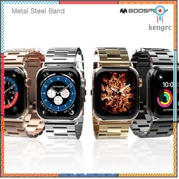 พร้อมส่ง-สายนาฬิกา-apple-watch-galaxy-watch-สายสแตนเลสแบบข้อต่อ-goospery-watch-metal-band-sาคาต่อชิ้น-เฉพาะตัวที่ระบุว่าจัดเซทถึงขายเป็นชุด