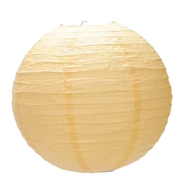 1-x-chinese-japanese-paper-lantern-lampshade-for-party-wedding-40cm-16-deep-yellow
