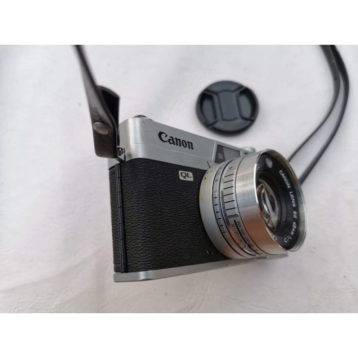 กล้องฟิล์ม-canon-ql17-ถ่ายหน้าชัดหลังเบลอได้