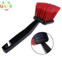 【cw】1pc Car Wheel Brush Tire Cleaner with Red Bristle Black Handle Washing Tools for Auto Detailing Motorcycle Cleaning