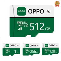 ?COD + FREE + Ready Stock?Oppo การ์ด Micro SD ความเร็วสูง TF Card Class 10 TF Card 256Gb/512Gb/1Tb การ์ดหน่วยความจำความเร็วสูง