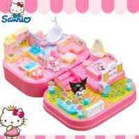 HELLOKITTY ของแท้ hellokitty ของเล่นถนนมุมเรื่องบ้านของฉันเด็กสาวกว่าบ้านของเล่นของขวัญการบริการลูกค้าออนไลน์