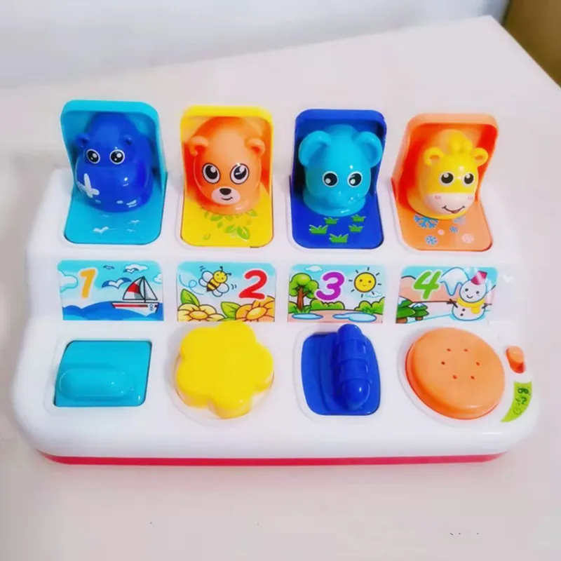 Interactive Pop Up Animals Toy with Music, Animal Sound, Activity Toys for  Ages 9-12 - 18 Months &1 Year Old Kids, Babies, Toddlers, Boys & Girls |  Lazada Singapore