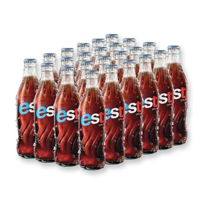 สินค้ามาใหม่! เอส น้ำอัดลม กลิ่นโคล่า 250 มล. แพ็ค 24 ขวด Est Cola Soft Drink 250 ml x 24 Bottles ล็อตใหม่มาล่าสุด สินค้าสด มีเก็บเงินปลายทาง