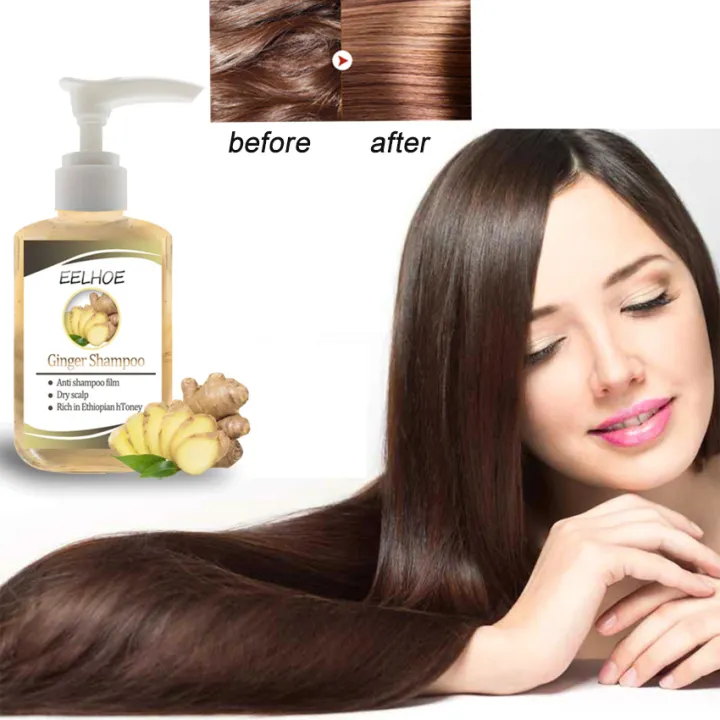 Ginseng Anti-Hair Loss Shampoo Powerful Treatment Essence Herbs Ginger ...