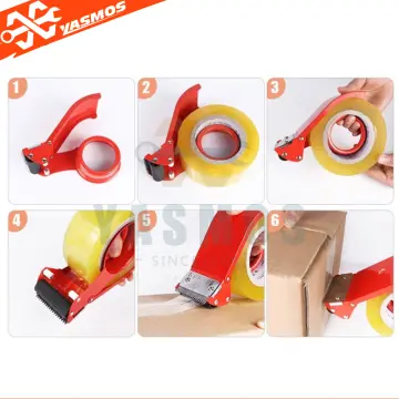 Heavy Duty metal packaging tape dispenser cutter 2inch