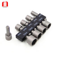 HH-DDPJBinoax 9pcs 1/4" Hex Shank Power Nut Driver Drill Bit Socket Wrench Screw 5-13mm Nut Driver Set Socket Adapter