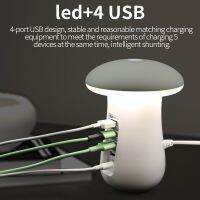 โทรศัพท์มือถือชาร์จ Usb แบบหลายพอร์ต3.0 + Pd Station ไฟ Charger Led Xiaomi เห็ด Samsung Qc