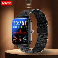 Lenovo Men Women Sport Smart Watch 1.7inch HD Full Color หน้าจอสัมผัสขนาดใหญ่สมาร์ทนาฬิกาว่ายน้ํากันน้ํา Sleep Monitor นาฬิกา