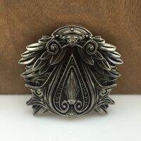 BuckleClub Retro Ezio Audito Game Cowboy Gift Belt Buckle FP-03697 Antik Silver FINISH untuk Pria 4Cm Wide Loop Drop Shipping