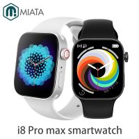 「Dark blue watch」Iwo I8 Pro Max สมาร์ทวอท์ชสำหรับผู้ชายและผู้หญิง,ฟิตเนส GPS โทรออกได้ด้วยเทคโนโลยีบลูทูธดิจิทัล Smartwatch สำหรับแอปเปิ้ล Pk Series 7