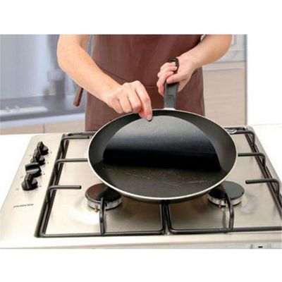【Worth-Buy】 เสื่ออบทำอาหาร Liners Twin Pack Pan Mat 2 Pc Non-Stick Round Pan Liner Kitchen Dining Bar Bakeware