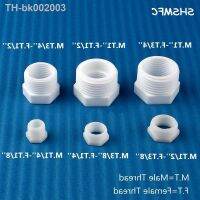 ♘℡﹍ Plastic Threaded Bushing Connector 3/8 1/4 1/8 1/2 3/4 1Straight Male/Female Change Joint Pipe Fittings Irrigation Adapter