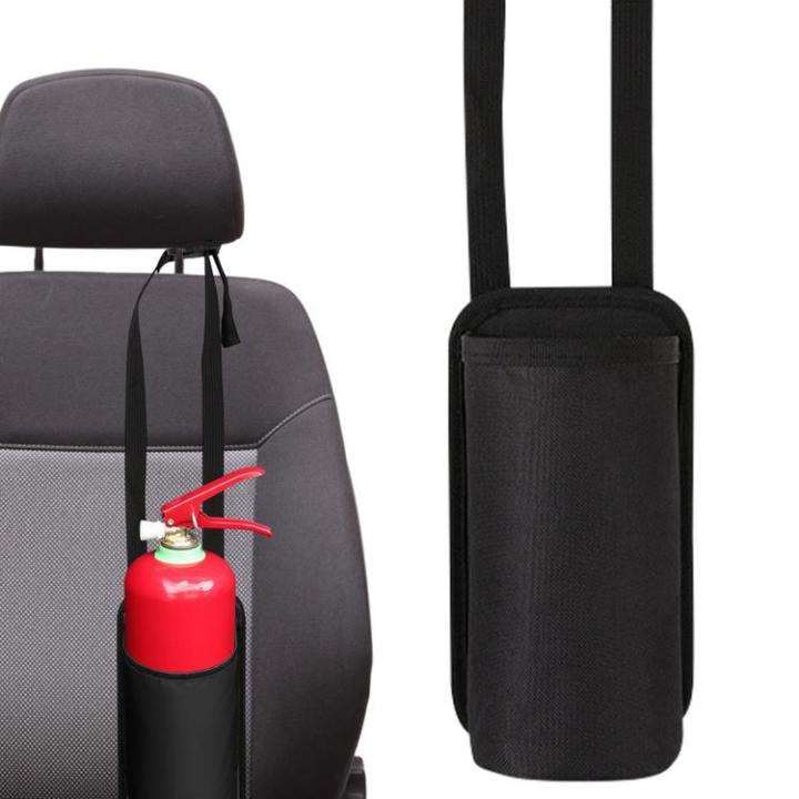 fire-extinguisher-storage-bag-car-seatback-bag-portable-water-cup-storage-car-fire-extinguisher-mount-holder-for-umbrellas-cell-phones-beverages-cool