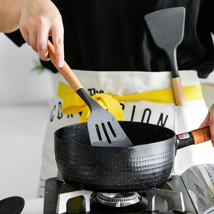 worth-buy-myvit-เครื่องอุปกรณ์เบเกอรี่ทำอาหารเครื่องมือทำอาหารปลอดสารพิษช้อนตักที่ขัดช้อนพลั่วซิลิโคน