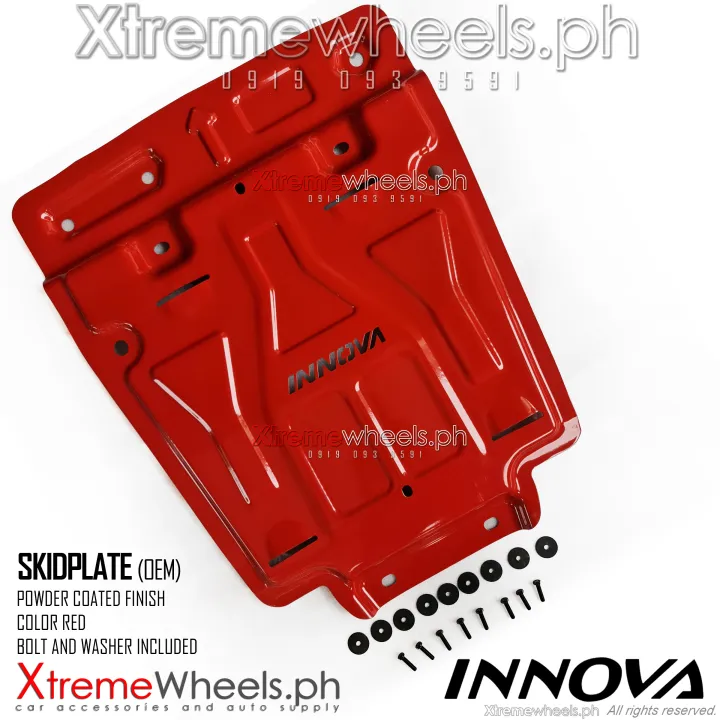 Toyota Innova J E G V 20162023 Hard Steel Skidplate / Skidplate