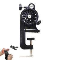 Fishing Line Spooler Machine Lightweight Table Clamp Fishing Line Winder With Bidirectional Function Adjustable Fishing Reel Line Spooler Machine for Both Thick &amp; Thin Rods masterly